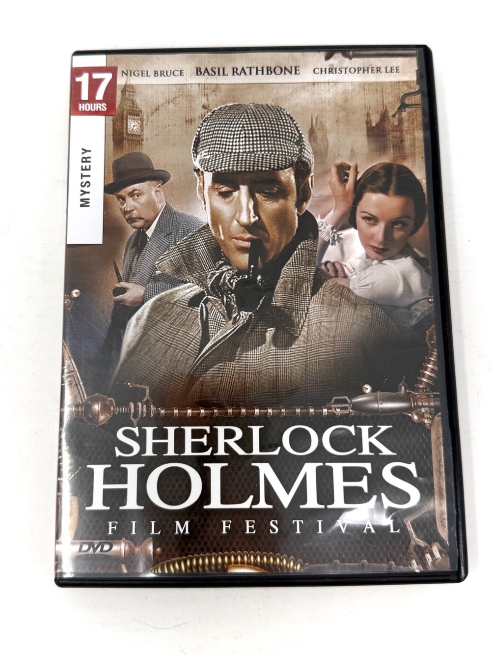 Sherlock Holmes Film Festival 2 Disc DVD Basil Rathbone Mystery Collection